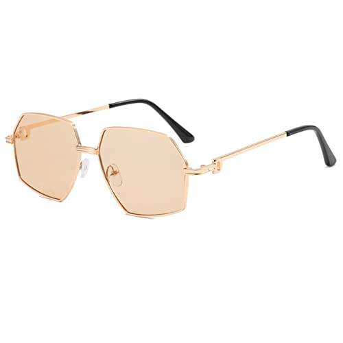 Lunettes de soleil rétro en métal pour vos terrasses et sorties