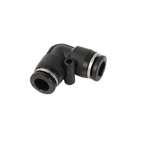 Raccords pneumatiques rapides de 14mm noir pour tube compresseur