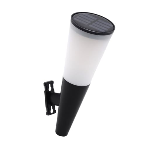 LIFKOME Lámpara Solar de Pared Exterior con Luz LED para Jardín Resistente la Intemperie Decoración para Patio Terraza y Luz Cálida para Exteriores