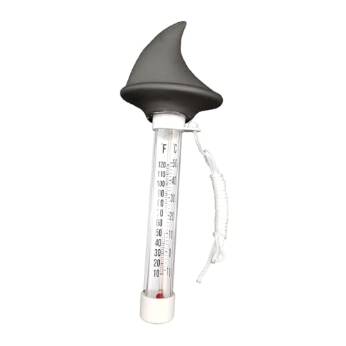 Baoblaze Floating Pool Thermometer Decor Shark Portable...