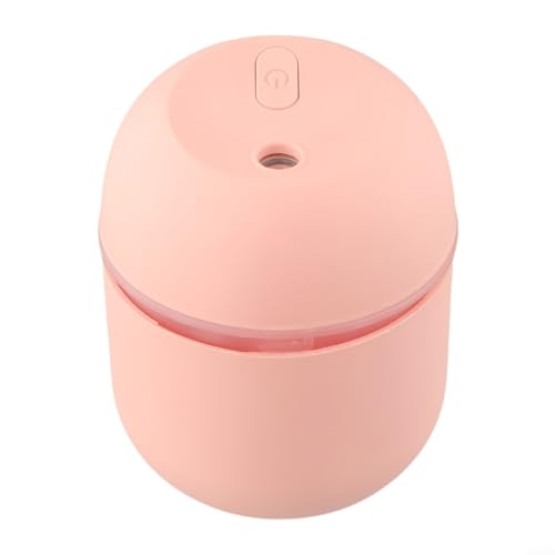 Humidificador compacto de aromaterapia de 220 ml, vapor frío consistente para el hogar u oficina (rosa 2)