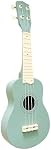 21” (53cm) Soprano Ukulele pour Enfants/Débutant (vert gris) Parfait pour les âges 3 4 5 6 7 8 Cadeau de Noël