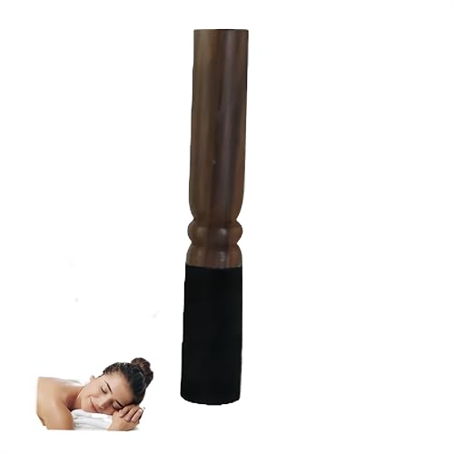 Ymswjgj Cuenco tibetano, cuenco tibetano, varilla de madera, cuenco tibetano, cuenco tibetano, raqueta hecha a mano, de madera, mazo con piel