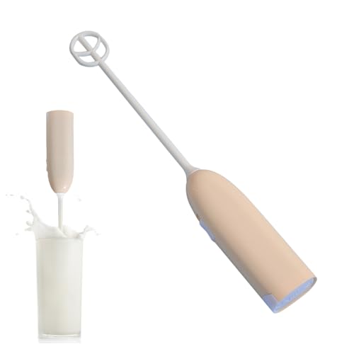 Espumador de leche de mano, mezclador de fórmula para bebés | Mezclador de bebidas a batería para proteína en polvo | Mezclador Frother Wand & para niños pequeños, bebidas proteicas en polvo