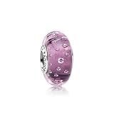 Pandora Purple Effervescence Murano Glass Bead Charm Will Also Fit Biagi Chamilia Troll
