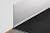 Schluter Designbase-SL Wall Base Profile - Decorative Finish for Floors and Walls - Aluminum, 2-3/8"Height, 8', 2-1/2"Length, Matte White - DBSL60MBW