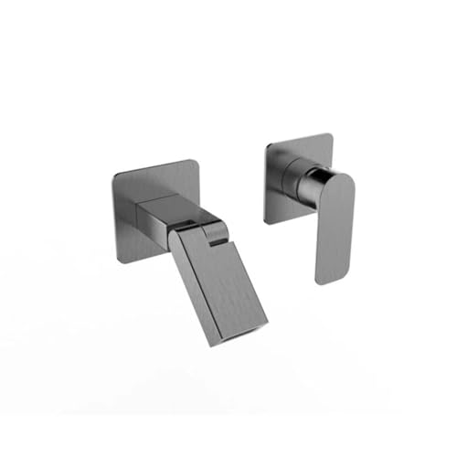 Mitigeur lavabo caché avec angle réglable eau chaude et froide