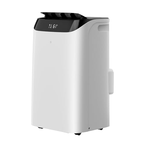 Kamlam Portable Air Conditioner, 3-IN-1 Free Standing Cooling Portable AC Unit with Fan & Dehumidifier Function, Remote Control & 24H Timer, Quiet Sleep Mode
