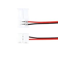 Brightium Flexibler Verbinder - Verbinder für 3528 LED-Streifen, unterstützt mehrere Längen, einfache Installation, langlebige Materialien. Ideal für Beleuchtungsprojekte