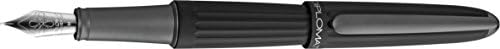 DIPLOMAT - Aero - Fountain Pen in Stainless Steel - Fine - Black ...