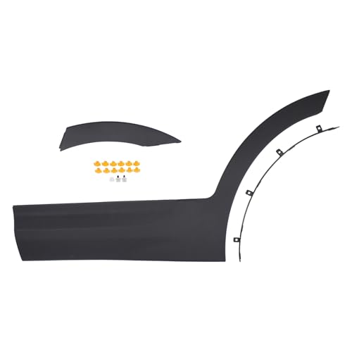 DriveFix Rear Driver Side Door Lower Molding and Wheel Fender Flare with Clips for Hyundai Santa Fe 2013-2018, Santa Fe XL 2013-2019 by DriveFix - Used condition - US$34.35