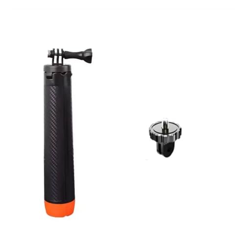 Trípode y palo selfie extensible con adaptador para cámaras deportivas y de acción