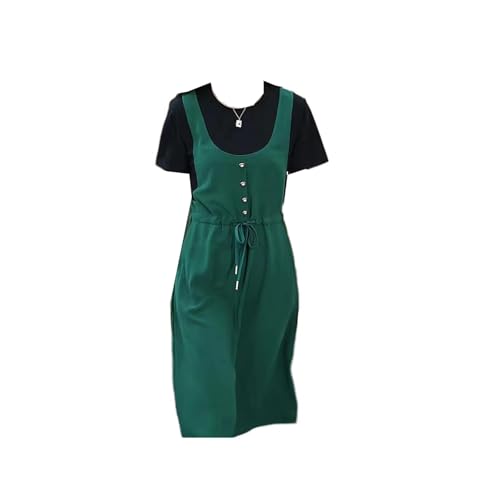 Robe en style chinois pour femmes coupe mi-longue confortable qui flatte toutes les silhouettes
