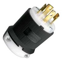 Hubbell Wiring Devices - HBL7411C - Electrical AC Power Connector, 20A, 120/208VAC