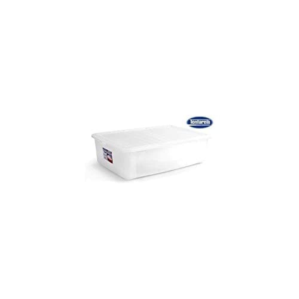 Tontarelli – Boitier Rangement + Couvercle 27L Dodo St Transparent