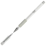 Art Alternatives Gel Pen, White - Ballpoint - Non-Smear + Quick Dry - Writing, Drawing, Coloring, Journal, Planner