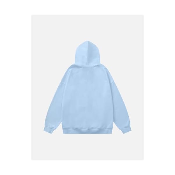 Aelfric Eden Oversized Hoodies for Women Heart Graphic Hoodie Casual Y2K Hooded Sweatshirt - Image 6