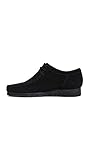 Clarks Men's Wallabee Moccasin, Black Suede, 110 M US