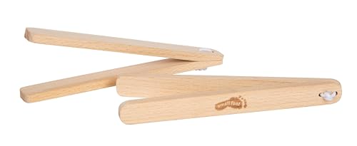 Small Foot Jeu de tri Montessori avec Pinces, en Bois certifié FSC® 100%, avec 5 Bols colorés, pour Enfants à partir de 1 an, 12814, Coloré