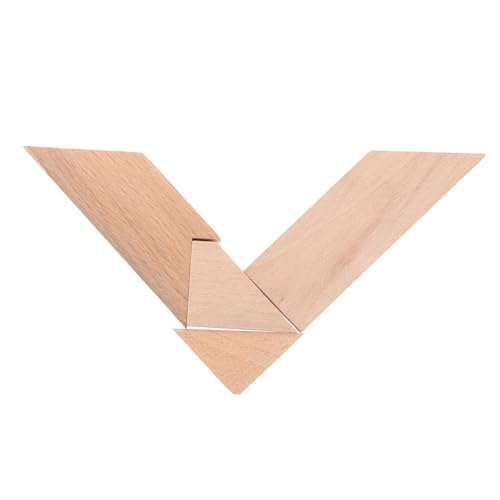 Rompecabezas de madera en forma de T para tardes de entretenimiento familiar