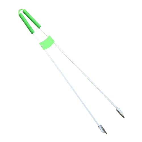 Pince à déchets manche long et antidérapant pointe de fer pour extérieur