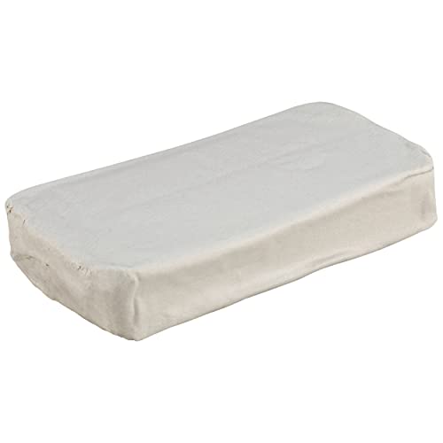Image of Prang DAS Air Hardening Modeling Clay, Resealable Tub, Set of 4 Clay Blocks, 1.1 Pounds Each, White (00384)