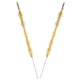 CONGARTENO 2pcs Laboratory Tube Cleaning Brush Condenser Cleaner Long Handle, 5-Ball Design for Science Lab Glassware and Tube Cleaning