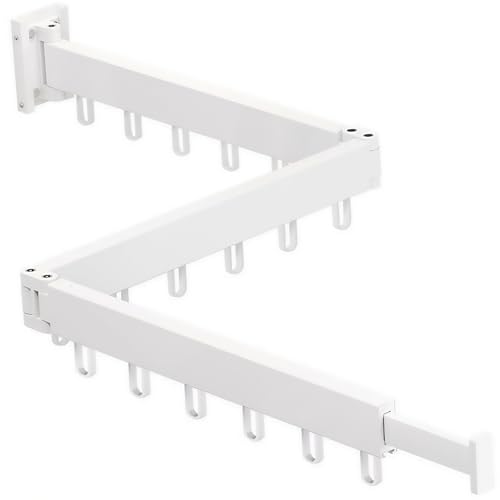 Hopeopled HOPEOPLED01 Wandmontierter Wäscheständer Weiß