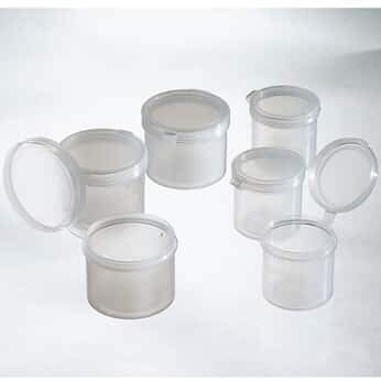 Hinged-Lid Sample Containers, PP, 2 oz, 750/pk