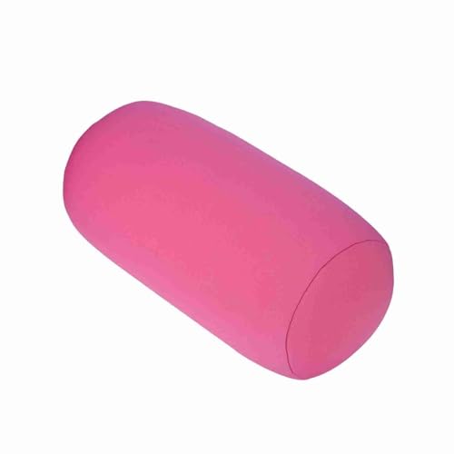 Almohada tubular de microperlas para viaje 35 cm miniatura 1