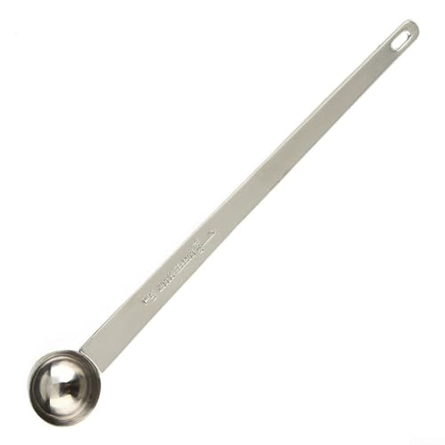 Strumento di misurazione da cucina, cucchiaio dosatore in acciaio inox, cucchiaio dosatore da tè con manico lungo, cucchiaio da caffè in metallo, gadget da cucina per cucinare e cuocere (5 ml)