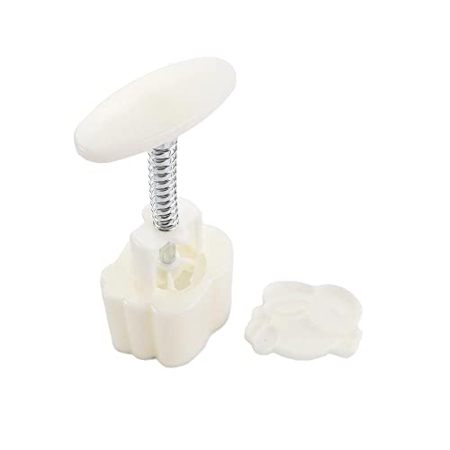 Moules à gâteau de lune en forme de lapin - Réglable - Pression manuelle - Outil de décoration de pâtisserie