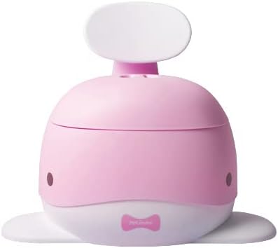Baby Whale Potty Chair, Training Toilet for Infant and Toddler, Anti-Splash, Easy Clean (Pink)