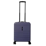 TOTTO - Maleta Trolley Cabina, Modelo Prop S, 45.8 x 62.2 x 26 cm, Capacidad 38L, Resistete a Impactos, Ruedas 360º, Manija Telescópica, Correas Internas, Candado 3 Dígitos, Color Skipper Blue Morado