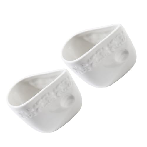 Materiale: realizzato in ceramica, questo misurino non è solo duraturo ma anche facile da pulire, rendendolo un'aggiunta alla tua cucina, recipiente dosatore in ceramica, cucchiaino da tè kungfu