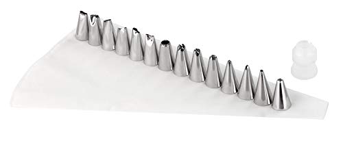 Tala 16-Piece Icing Set With 14 Nozzles, Icing Bag And Coupler #TOP1