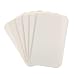 Produktbild SIDCO Schneidebrett Kunststoff weiß 6 x Frühstücksbrettchen kleine Brettchen 25x15 cm
