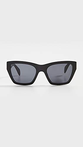 rag & bone Women's RNB 1046GS Sunglasses, Black, One Size2