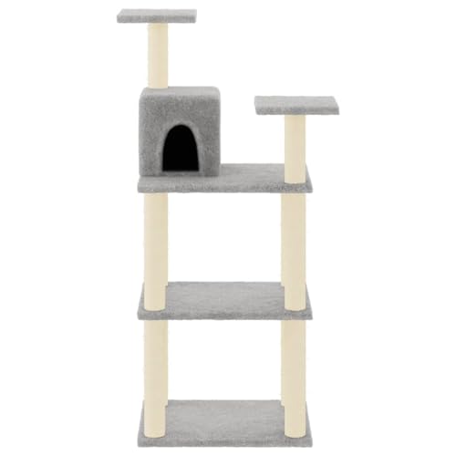 VidaXL Albero per Gatti con Tiragraffi in Sisal