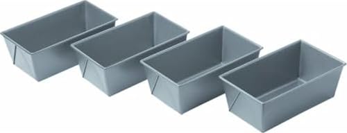 Chicago Metallic Mini Loaf Pans, 4-Pack