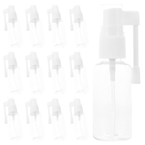 NUOBESTY Botellas de Spray Recargables de Plástico Transparentes...