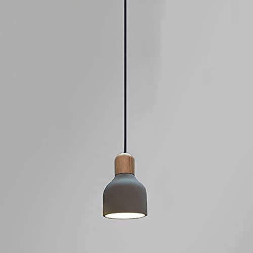 Lámpara de techo de cemento retro para decorar cocinas modernas y baños con encanto