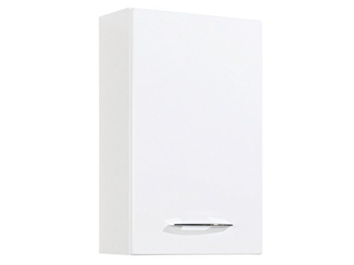 möbelando Hängeschrank Badschrank Badezimmerschrank Schrank Holzschrank Bad Graphit II