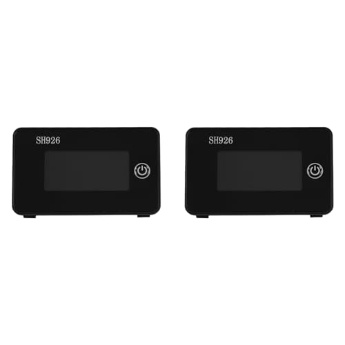 Lckiioy 2X JBD Smart Lifepo4 Accesorios de Iones de Litio Pantalla LCD con Puerto UART para Batería de Litio con Función de Comunicación