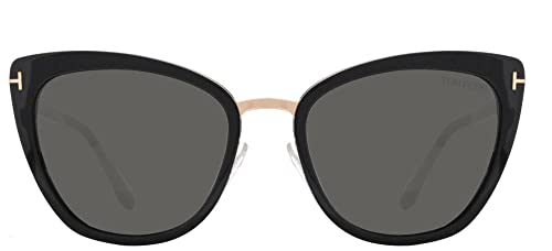 Tom Ford SIMONA FT 0717 BLACK/SMOKE 57/20/140 unisex Sunglasses2