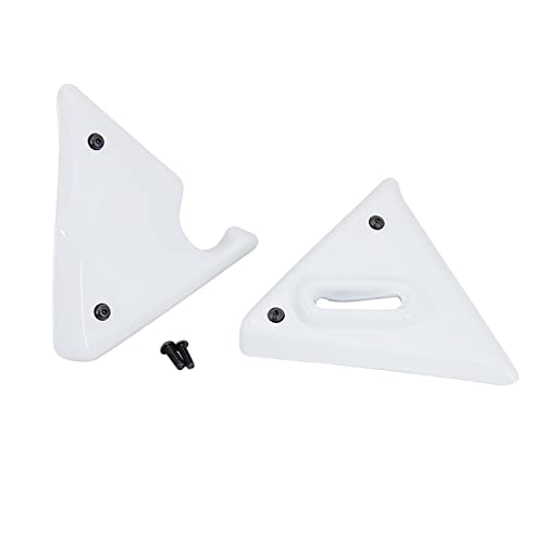 Carenado lateral Africa Twin CRF1100L soluciona entrada de barro con panel protector blanco 3