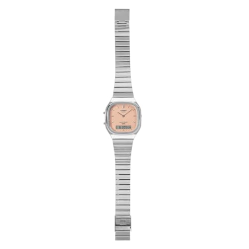 Image of Casio Vintage AQ-240E-4ADF Analog-Digital Orange Watch Unisex (D430)