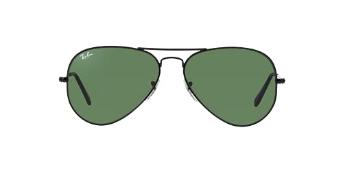 Ray-Ban Rb3025 Large Metal Aviator Sunglasses 58 Mm, Black, Size 58 Mm2
