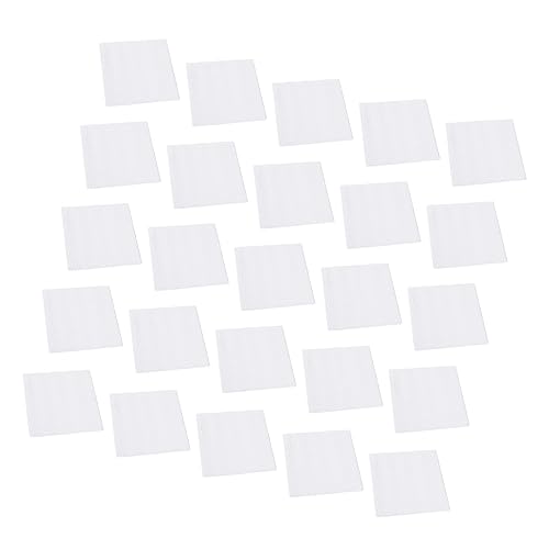 MUCKLILY 25pcs Baking Paper Mat Oil Absorbing Square Sheets for Parties Non Stick Doilies for Cakes Fried Foods Odor