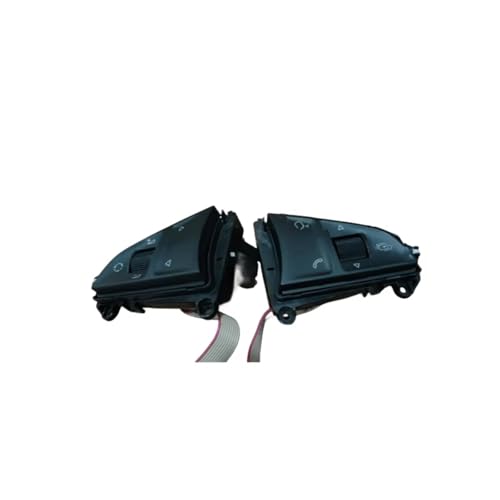 Botón control de volante Skoda Octavia original look: repuesto premium con conector de voz